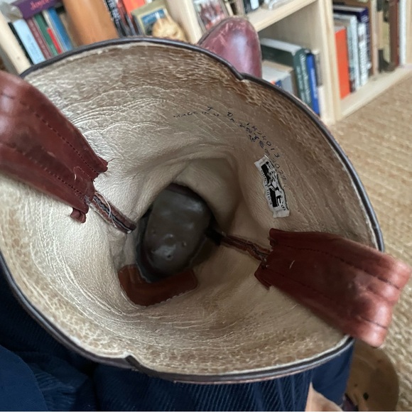 Frye western midcalf boots in oxblood red - Picture 12 of 14